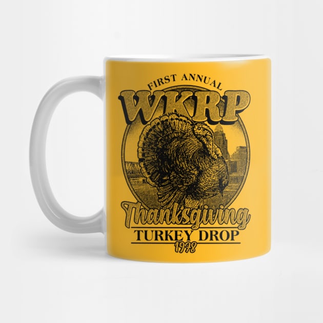 WKRP Turkey Drop 1978 Pencil Art by Dis-WayPorartgallery